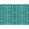 thumbnail image 1 of Ahgly Company Machine Washable Indoor Rectangle Transitional Turquoise Green Area Rugs, 2' x 5', 1 of 7
