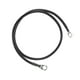 thumbnail image 1 of Cable de inversor de batería universal de 3/8" terminal 8 AWG negro 2.5 pies cable de batería cobre estañado 1 pc, 1 of 7