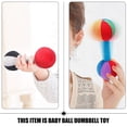 thumbnail image 3 of USHOBE 2pcs Kids Mini Dumbbells Cloth Assorted Color for Early Education Indoor Play, 3 of 6