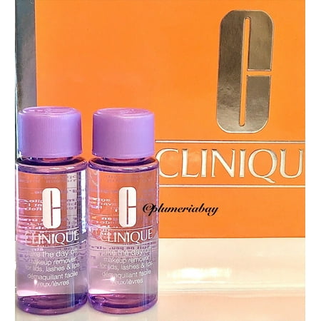 2x CLINIQUE Take The Day Off Makeup Remover for Eye Lids+Lashes+Lips 1.7oz/50ml