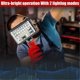 thumbnail image 5 of Portable LED Work Light for 12V Battery,7200LM 144W Adjustable Flashlight Cordless Battery Powered Flood Light, 5 of 5