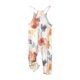 thumbnail image 5 of Odeerbi 5-14 Años Niñas Traje de Verano Floral Impresión Camisola Romper Primavera Respirable Comfortable Overalls Correa Bib Pantalones En General Traje de Juego, 5 of 8