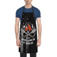 thumbnail image 2 of Apron for Adults With Pockets Adjustable Apron Funny Waterproof And Oil-proof Bib Fun Bibs Smock, 2 of 8