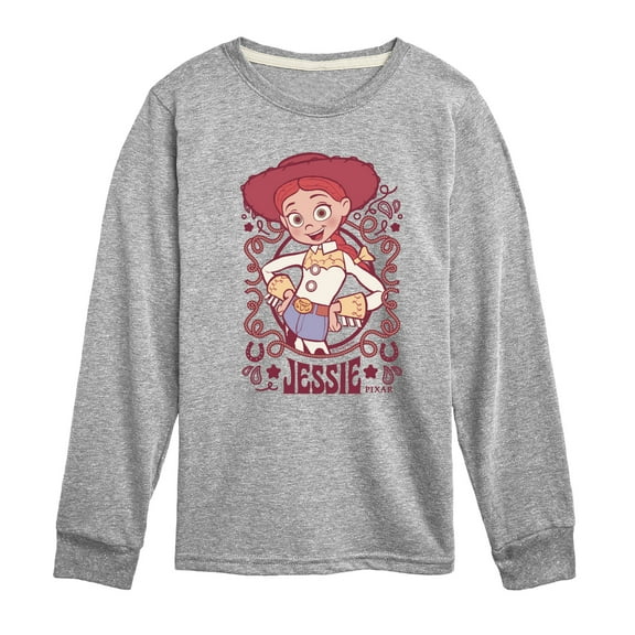 Toy Story - Jessie Cowgirl - Youth Boys Long Sleeve Graphic T-Shirt
