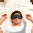 thumbnail image 4 of Nnndbs Sleep Mask Eye Mask for Sleeping, Light Blocking Adjustable Travel Eye Mask, Soft Breathable Polyester Sleep Mask for Women Men, Blackout Night Mask`, 4 of 4