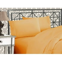 1800 Series Microfiber Deep Pocket Bedroom Sheet Set ,Queen Gold