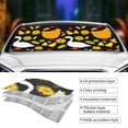 thumbnail image 4 of Kdxio Farm Goose Print Front Windshield Sun Shade,Folding Auto Sunshade for Car Truck SUV-Small, 4 of 7