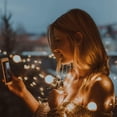 thumbnail image 7 of Morttic Photo Clip String Light - 33Ft 100LED Fairy Lights with Clips for Pictures, Photo Lights with 50 Clear Clips for Dorm Bedroom Wall/Wedding Decor, 7 of 7