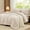 Beige, variant on Full Size Comforter Sets Emerald Green, 7 Pieces Soft Bed in a Bag Full, All Season Lightweight Bed Sets with Comforter, Flat Sheet, Fitted Sheet, Pillowcases & Shams