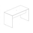 thumbnail image 5 of Lorell Essentials Laminate Standing Height Table 72" x 36" x 41.3" - Band Edge - Material: Polyvinyl Chloride (PVC) Edge - Finish: Cherry Laminate Surface, 5 of 6