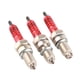 thumbnail image 3 of 3 UDS 3 "x 0,75" x 0,47 "BUJía D8TC 3 Electrodos Bujía de metal Rojo para CG 125 150 200CF250 Motocicleta Scooter ATV Quads, 3 of 7