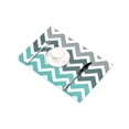 thumbnail image 3 of MKHERT Abstract Teal Fade Chevron Zig Zag Placemats Table Mats for Dining Room Kitchen Table Decoration 12x18 inch,Set of 4, 3 of 4