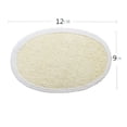 thumbnail image 6 of Manfiter Set of 5 Exfoliating 100% Natural Loofah Sponge Pads For Face, Back & Body, Eco Friendly, 6 of 6