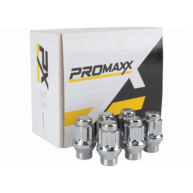 LUGNUT CLOSED END CHROME SPLINE ET 14 X 1.5 1.38 IN 6 LUG (24PCS) (Includes