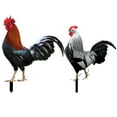 thumbnail image 1 of 2 piezas de 2 piezas para la vida de la estaca de aves de corral acrílico en el jardín Simulación de la estaca de la estaca de pollo estaca de pollo, 1 of 4