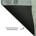 thumbnail image 5 of Addison Rugs Mayfield Premium Machine Washable Transitional Waves Teal Rectangle Rug, 10' x 14', 5 of 7