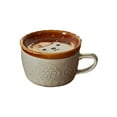 thumbnail image 1 of Maytalsory Smooth Ceramic Cup With Cute Pattern 320ml Capacity Anti Slip Bottom Thick Hedgehog Cup, 1 of 6
