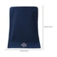 thumbnail image 3 of Toalla facial de algodón de felpa gruesa | Paño absorbente suave marrón beige gris azul blanco, 75x35cm, secado rápido, suave para la piel, ideal para el baño gimnasio regalo de viaje, 3 of 6
