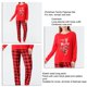 thumbnail image 4 of Christmas Family Set Plaid Print Family Jammies Set Crewneck Elastic Waist Soft Loose Long Sleeves  for Festivals for Men ANGGREK Otros, 4 of 6