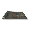 thumbnail image 2 of Ahgly Company Indoor Rectangle Persian Light Blue Traditional Area Rugs, 7' x 9', 2 of 4