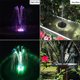 thumbnail image 2 of Bomba Solar para Fuente Baño Pájaros 1 2 Con/1 4x 5 LED Piscina Y Jardín, 2 of 9