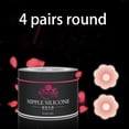 thumbnail image 2 of Dalazy 4 Paires de Cache-Seins Réutilisables en Silicone Autocollants Ronds pour Poitrines et Seins, 2 of 8