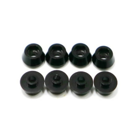 

8Pcs Metal Connecting Rod Screw Gasket Shim Washer Rest for C14 C24 C34 C44 MN D90 D91 D99S RC Car Black