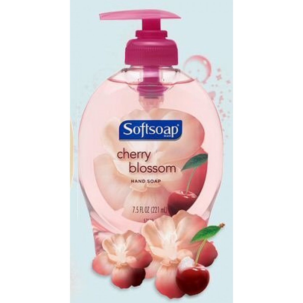 Softsoap Cherry Blossom Liquid Hand Soap 7.5 oz (Pack of 12) Walmart