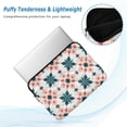 thumbnail image 2 of FORMRS 13-13.3 inch Laptop Sleeve Case Soft Carrying Quilted Computer Bag Cover, Flowers Geometric Pattern, 2 of 7