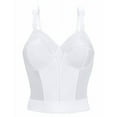 thumbnail image 3 of Exquisite Form 5107532 Fully® Slimming Wireless Back & Posture Support Longline Bra with Back Closure, 3 of 6