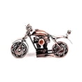 thumbnail image 4 of Metal Motorcycle Decor Figurine Iron Motorcycle Sculpture Desk Decor Art Gift Home Decor, 4 of 5