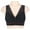 Black, variant on S LUKKC LUKKC Zip Front Closure Wirefree Bras for Women, Women's Plus Size Post-Surgery Support and Lift Front Close Brassiere Wireless Comfort Full-Coverage Bralette Everyday Underwear