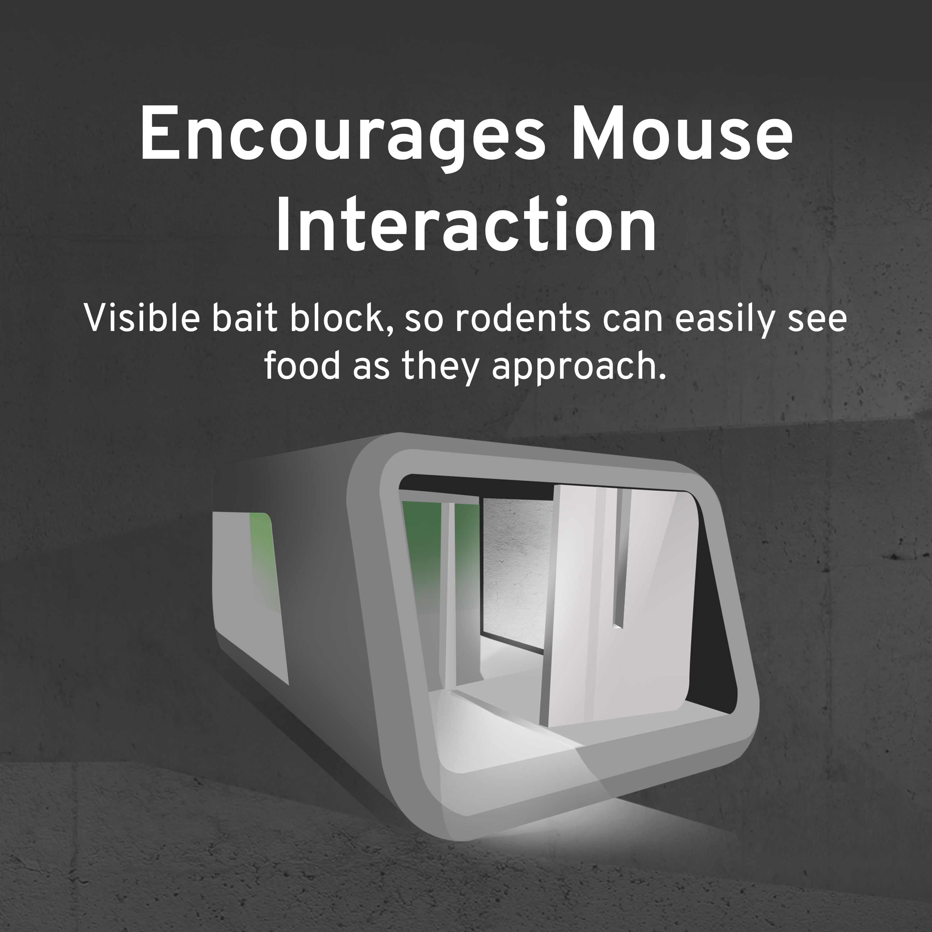 Victor Fast-Kill Brand Disposable Mouse Bait Station