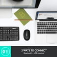 thumbnail image 3 of Logitech M585 Multi-Device Wireless Mouse - Control and Move Text Between 2 Windows and Apple Mac Computers and Laptops Via Bluetooth or USB, 3 of 5