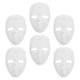 thumbnail image 3 of 6 pcs Blank Full Face Mask Hand-painted Full Facial Mask Party Mask Prop for DIY, 3 of 4