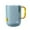 Blue, variant on Glass&Bottle Household Water Cup for Mouthwash and Brushing – Transparent Tooth Tank Wash Cup for Couples and Home Use, 3.74×1.87 inch, Yellow