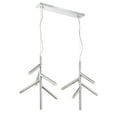 thumbnail image 4 of Z-Lite Forest 12 Light Steel LED Branching Island Pendant in Chrome, 4 of 7