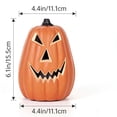thumbnail image 2 of Izexuh Glowing Pumpkin Lamp, Halloween Decorations, Battery Operated LED Light with Soft Warm Glow for Window Party Photo Backdrop Display, 2 of 2
