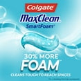 Colgate Max Clean Smart Foam with Whitening Toothpaste, Effervescent