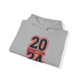 thumbnail image 4 of Senior Class 2024 - Red Graduation  Grad High School Hooded Sweatshirt, 4 of 4