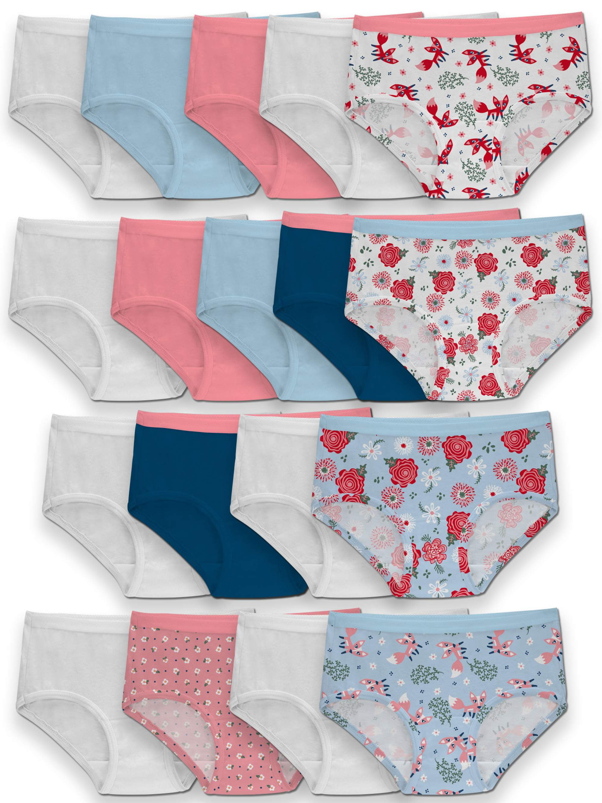 Fruit of the Loom Fruit of the Loom Girls Underwear Assorted Cotton