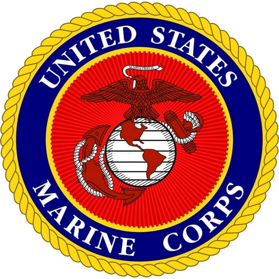 3.8 Inch United States Marine Corps Seal Decal
