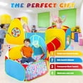 thumbnail image 4 of Carpa de juego para niños WESKMENS 5 en 1 plegable con 50 bolas, 4 of 7