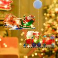 thumbnail image 2 of Christmas Hanging Light Santa Xmas Window Light Holiday Light with Suction Cup, 2 of 10