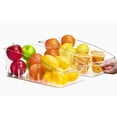 thumbnail image 4 of Sorbus Clear Organizing Bins on Wheels 15.4 x 9 x 6, 4 of 5