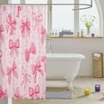 thumbnail image 3 of Brythos Shower Curtains,Bleach-Free Maintenance Shower Curtains for Bathroom,Enhances Bathing Atmosphere Fabric Shower Curtain,Style16,72"X78", 3 of 6