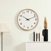 Better Homes & Gardens 20 Quartz Modern Indoor Wall Clock, Easy Installation