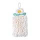thumbnail image 3 of Toallas de mano con bucles para colgar Soledad Paño de limpieza Super suave Muy absorbente Reutilizable Lavable Secado rápido Blanco, 3 of 10
