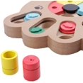 thumbnail image 3 of Perros Juguetes de inteligencia Juego de estrategia Juguete Iq Entrenamiento Interactivo Hide & Seek Comer Alimentación lenta Juego de rompecabezas de madera para mascotas para perros y gatos kaili Sencillez, 3 of 4