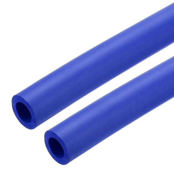 Uxcell NBR Foam Tubing for Handle Grip Support Pipe Insulation 18mm x 27mm Blue